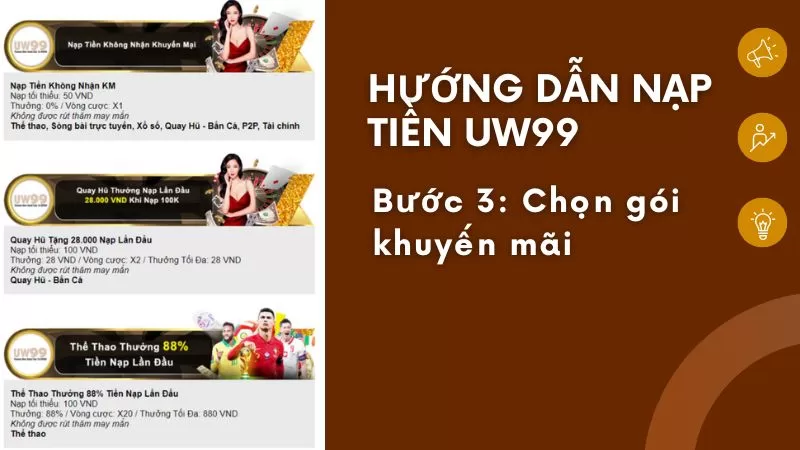 huong dan nap tien uw99 - buoc 3