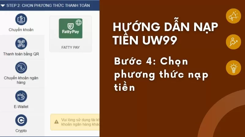 huong dan nap tien uw99 - buoc 4